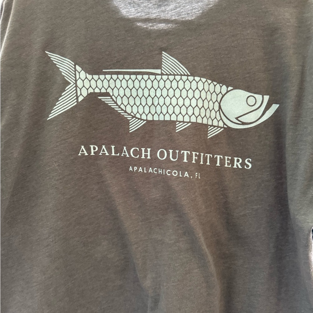 Men’s Apalach Outfitters Gray Short Sleeve Tee